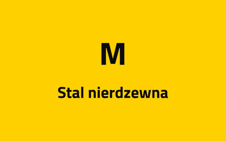 M - Stal nierdzewna