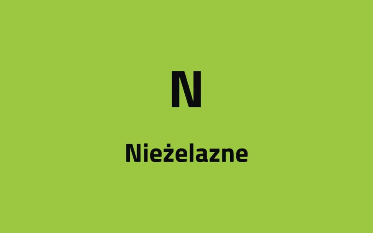 N - Nieżelazne